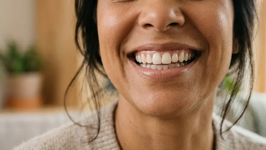 Mulher sorrindo